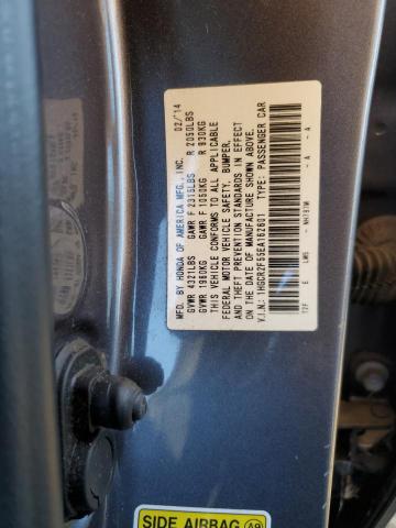 VIN 1HGCR2F55EA162601 2014 Honda Accord, Sport no.12