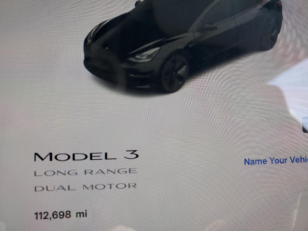 Lot #2986958859 2021 TESLA MODEL 3