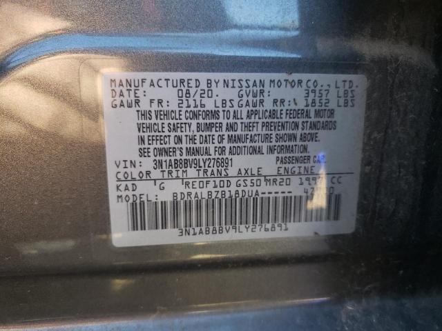 2020 NISSAN SENTRA S - 3N1AB8BV9LY276891
