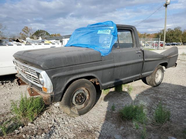 FORD F 100 1968 black   F10YCD26732 photo #1