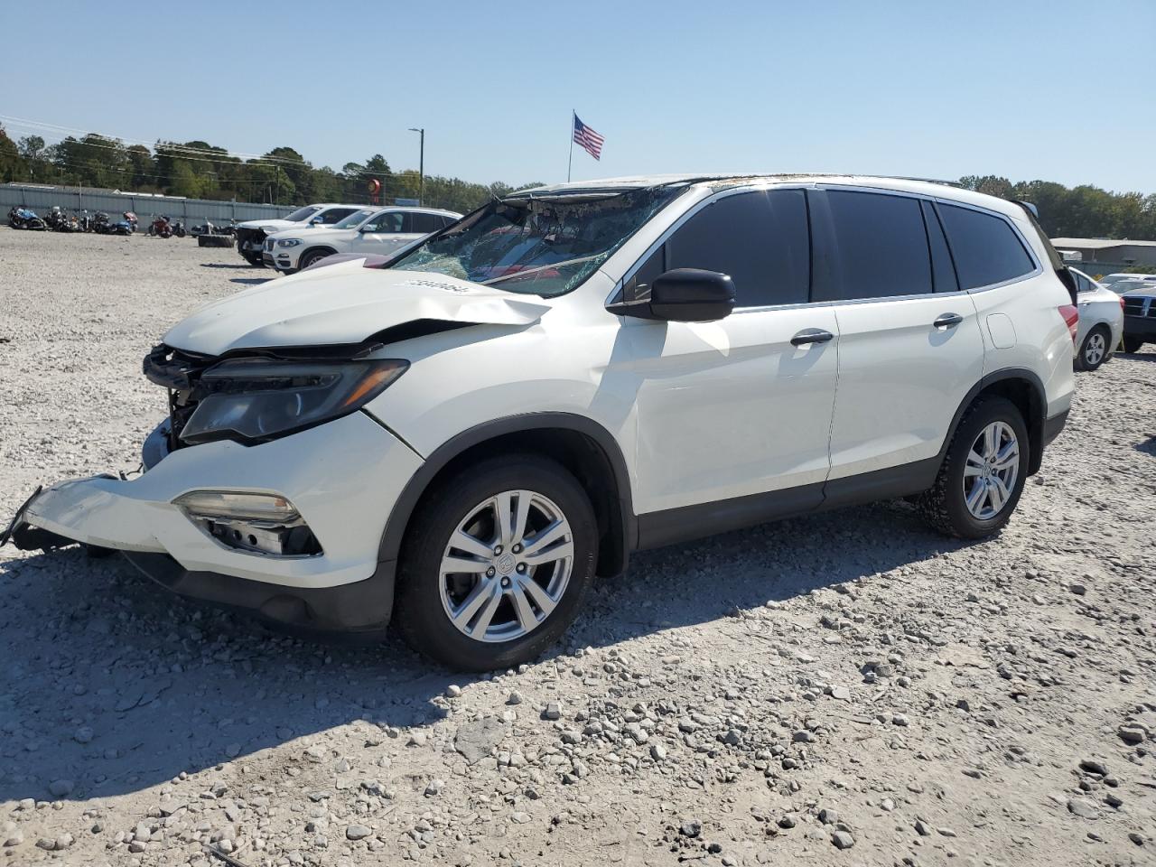 5FNYF5H10HB006311 HONDA PILOT LX 2017
