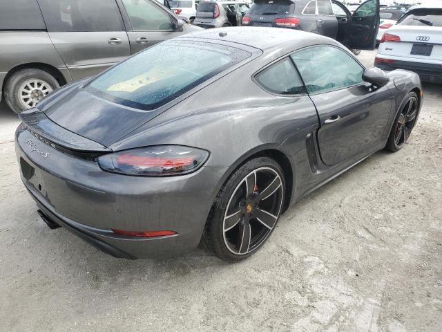 PORSCHE CAYMAN S 2022 gray  gas WP0AB2A89NS263274 photo #4