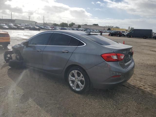 CHEVROLET CRUZE PREM 2018 gray  gas 1G1BF5SM7J7155523 photo #3