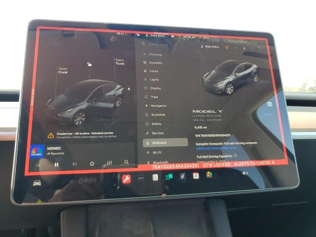 2024 TESLA MODEL Y - 7SAYGDEE4RA264251
