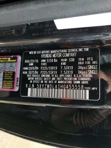 2017 HYUNDAI SANTA FE S - 5XYZWDLA1HG455558