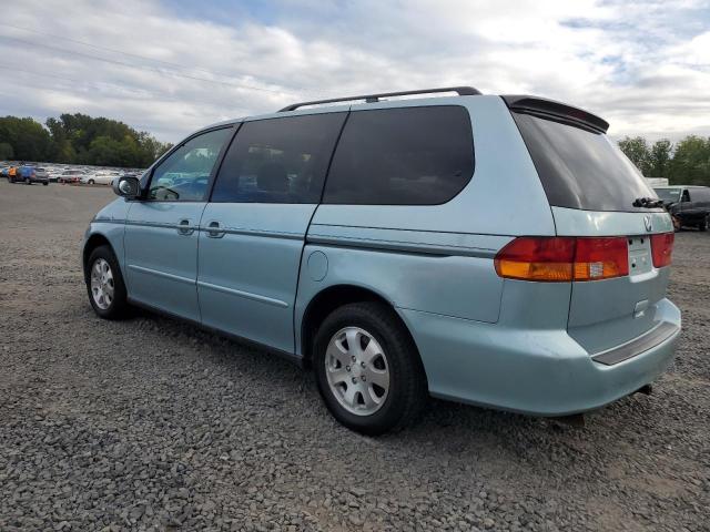 HONDA ODYSSEY EX 2003 blue sports v gas 5FNRL18013B141853 photo #3