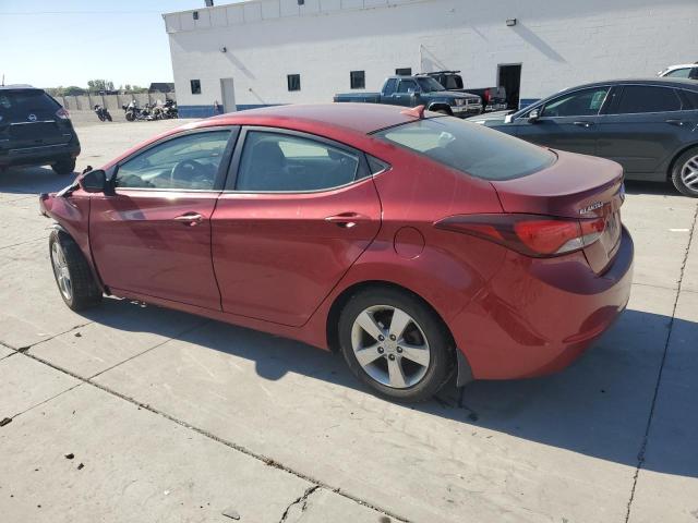 HYUNDAI ELANTRA SE 2015 red sedan 4d gas 5NPDH4AE7FH609285 photo #3