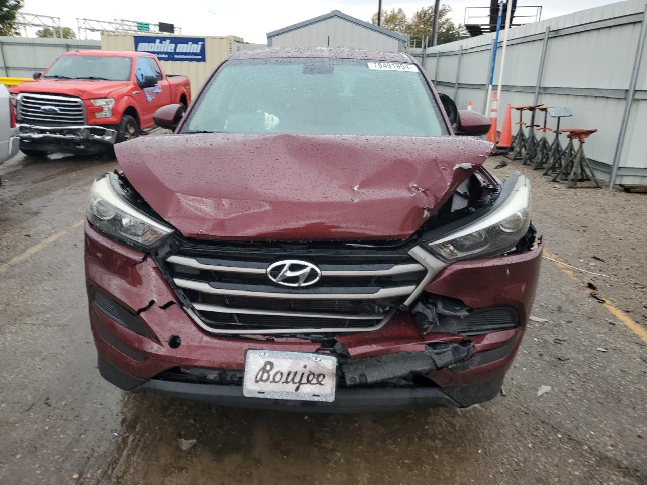 Lot #3023178127 2016 HYUNDAI TUCSON SE