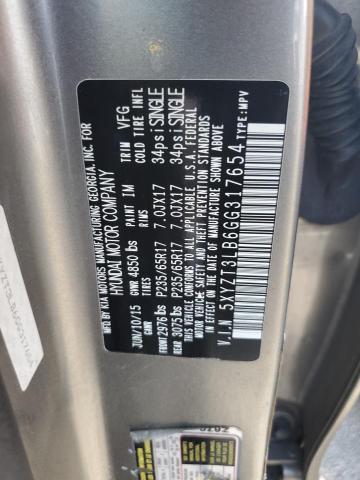 2016 HYUNDAI SANTA FE S - 5XYZT3LB6GG317654