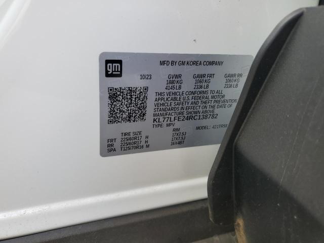 2024 CHEVROLET TRAX LS - KL77LFE24RC138782