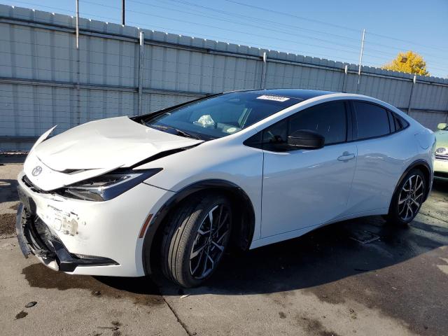 TOYOTA PRIUS PRIM 2024 white  hybrid engine JTDACACU4R3014639 photo #1