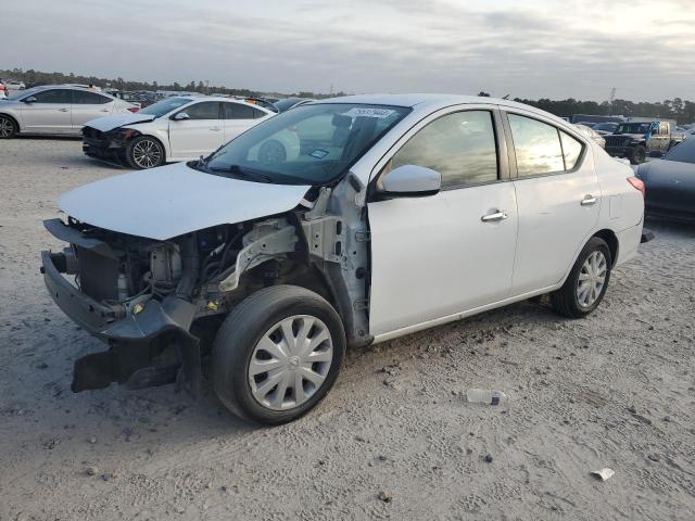 NISSAN VERSA S 2016 white  gas 3N1CN7AP4GL809830 photo #1