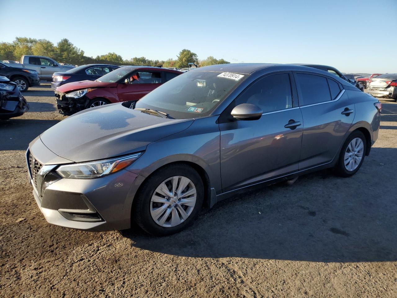 Lot #2994093284 2020 NISSAN SENTRA S