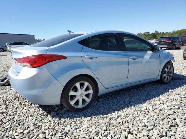 HYUNDAI ELANTRA GL 2011 blue sedan 4d gas KMHDH4AE5BU123148 photo #4