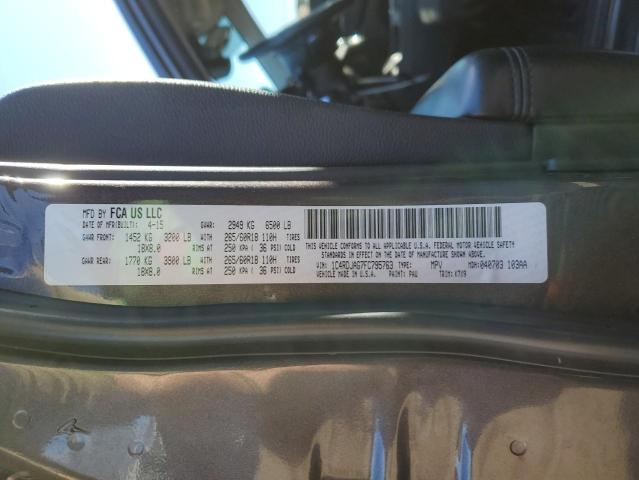 2015 DODGE DURANGO SX - 1C4RDJAG7FC795763