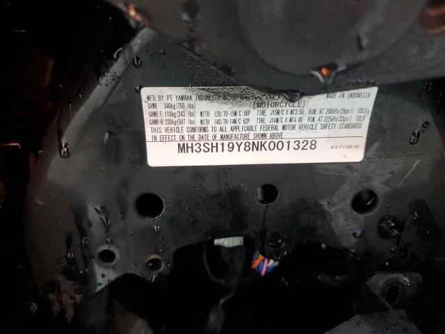 2022 YAMAHA CZD300 A MH3SH19Y8NK001328