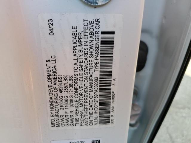 2023 HONDA ACCORD HYB - 1HGCY2F59PA032083