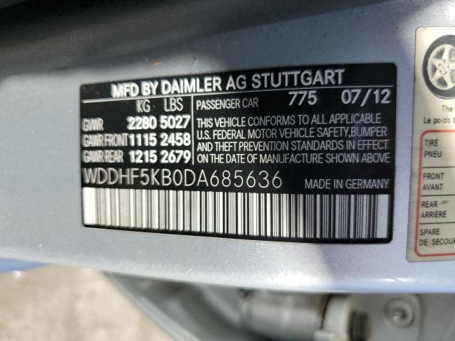 VIN WDDHF5KB0DA685636 2013 Mercedes-Benz E-Class, 350 no.12