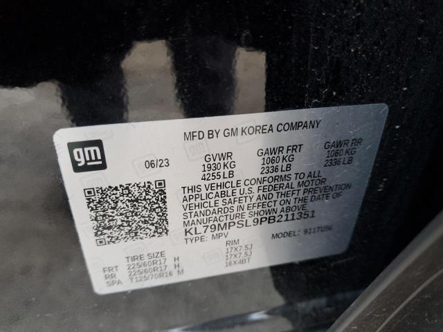 2023 CHEVROLET TRAILBLAZE - KL79MPSL9PB211351