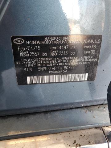2015 HYUNDAI SONATA SPO - 5NPE34AF1FH180799