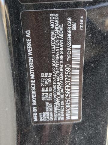 2015 BMW 435 XI WBA3R5C56FK372590