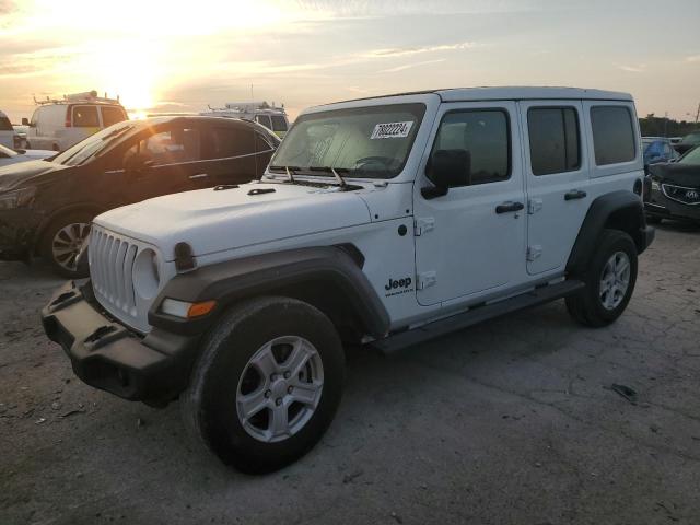 JEEP WRANGLER S 2023 white  gas 1C4HJXDG4PW520953 photo #1