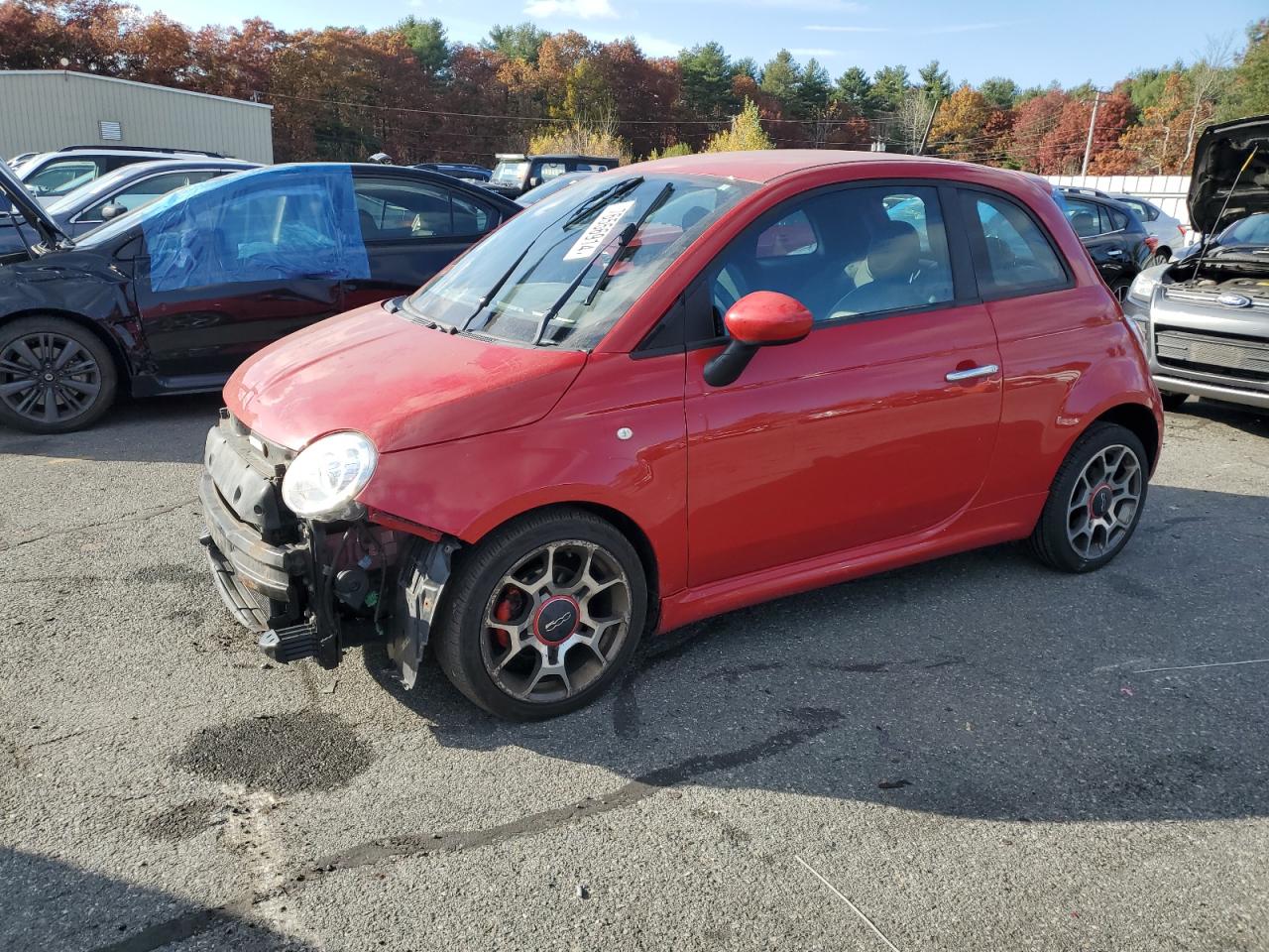 Lot #2972241146 2012 FIAT 500 SPORT