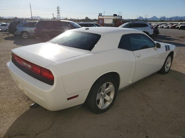 DODGE CHALLENGER 2013 white  flexible fuel 2C3CDYAG1DH524176 photo #4