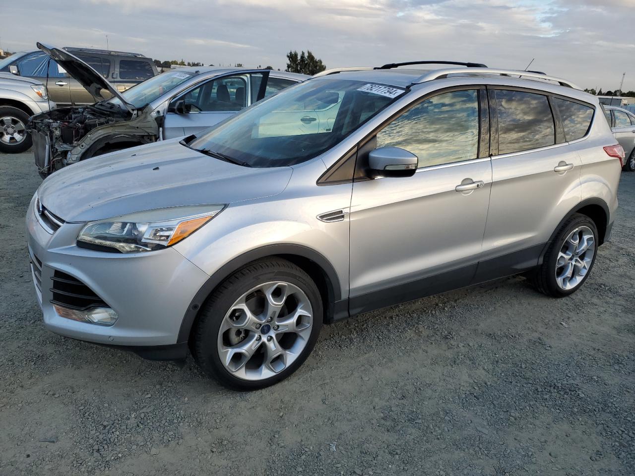 Lot #2969790380 2014 FORD ESCAPE TIT