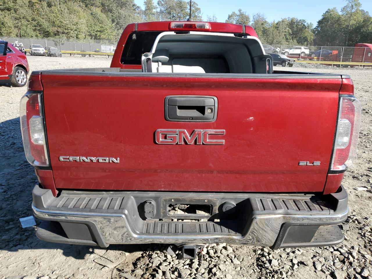 Lot #3020071631 2017 GMC CANYON SLE