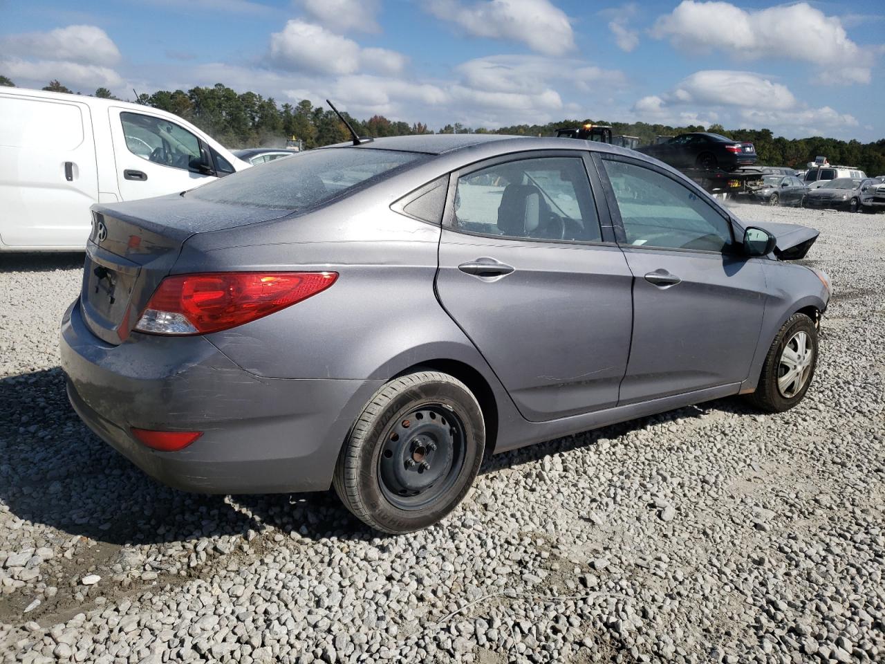 Lot #3023046224 2013 HYUNDAI ACCENT GLS