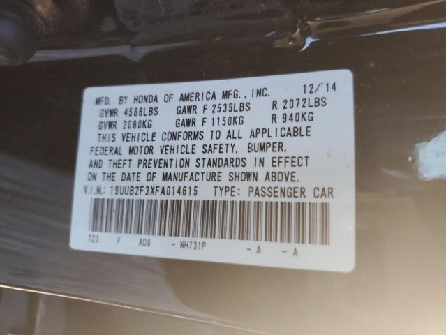2015 ACURA TLX - 19UUB2F3XFA014615