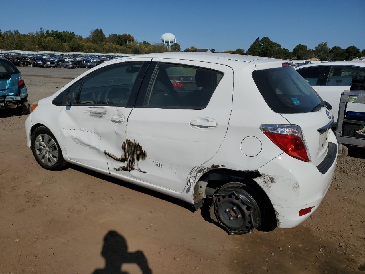 Lot #2928441804 2012 TOYOTA YARIS