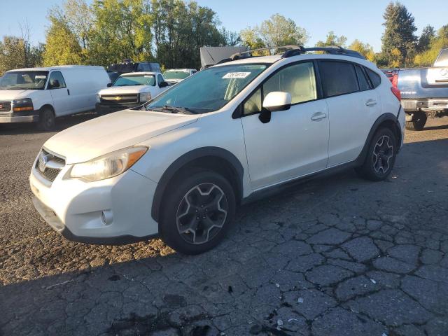 SUBARU XV CROSSTR 2013 white  gas JF2GPAGC7DH853570 photo #1