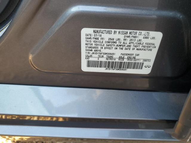 2016 INFINITI Q50 PREMIU - JN1EV7AP3GM306451