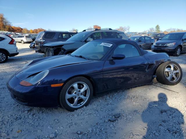 PORSCHE BOXSTER S 2001 blue  gas WP0CA29801U625264 photo #1