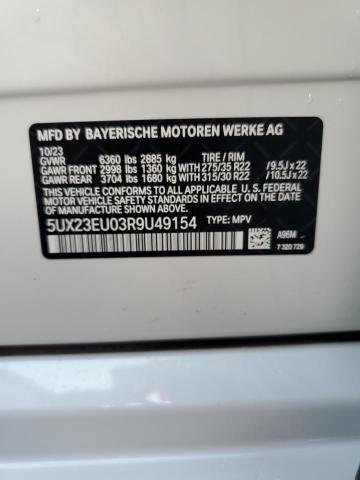 2024 BMW X5 XDRIVE4 - 5UX23EU03R9U49154