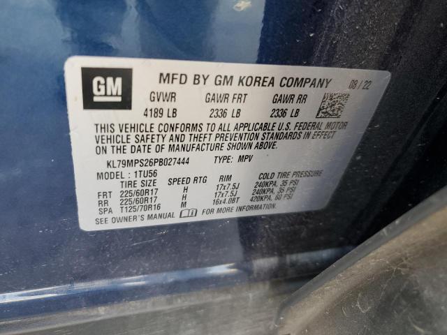 2023 CHEVROLET TRAILBLAZE - KL79MPS26PB027444