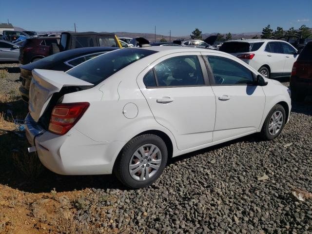 CHEVROLET SONIC LS 2019 white  gas 1G1JB5SB0K4148048 photo #4