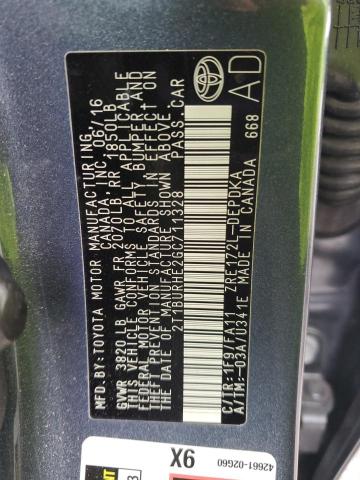 2016 TOYOTA COROLLA L - 2T1BURHE2GC711328