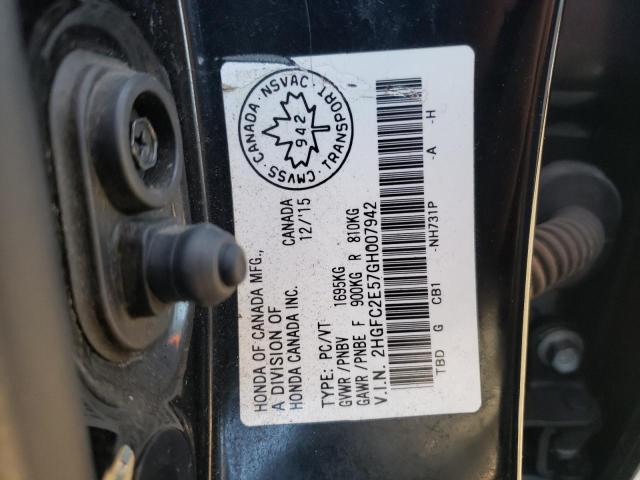 2016 HONDA CIVIC LX - 2HGFC2E57GH007942