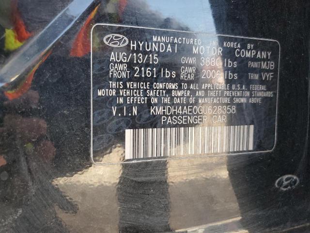 2016 HYUNDAI ELANTRA SE - KMHDH4AE0GU628358