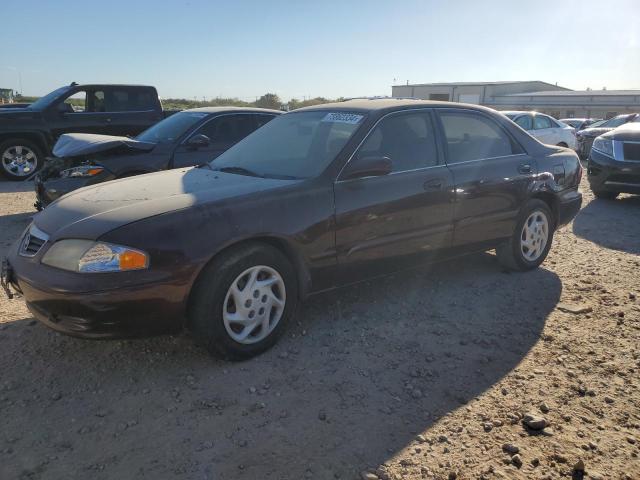 MAZDA 626 ES 2001 burgundy  gas 1YVGF22D315215931 photo #1
