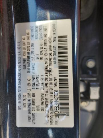 VIN 3MVDMBBL8NM427034 2022 MAZDA CX30 no.13