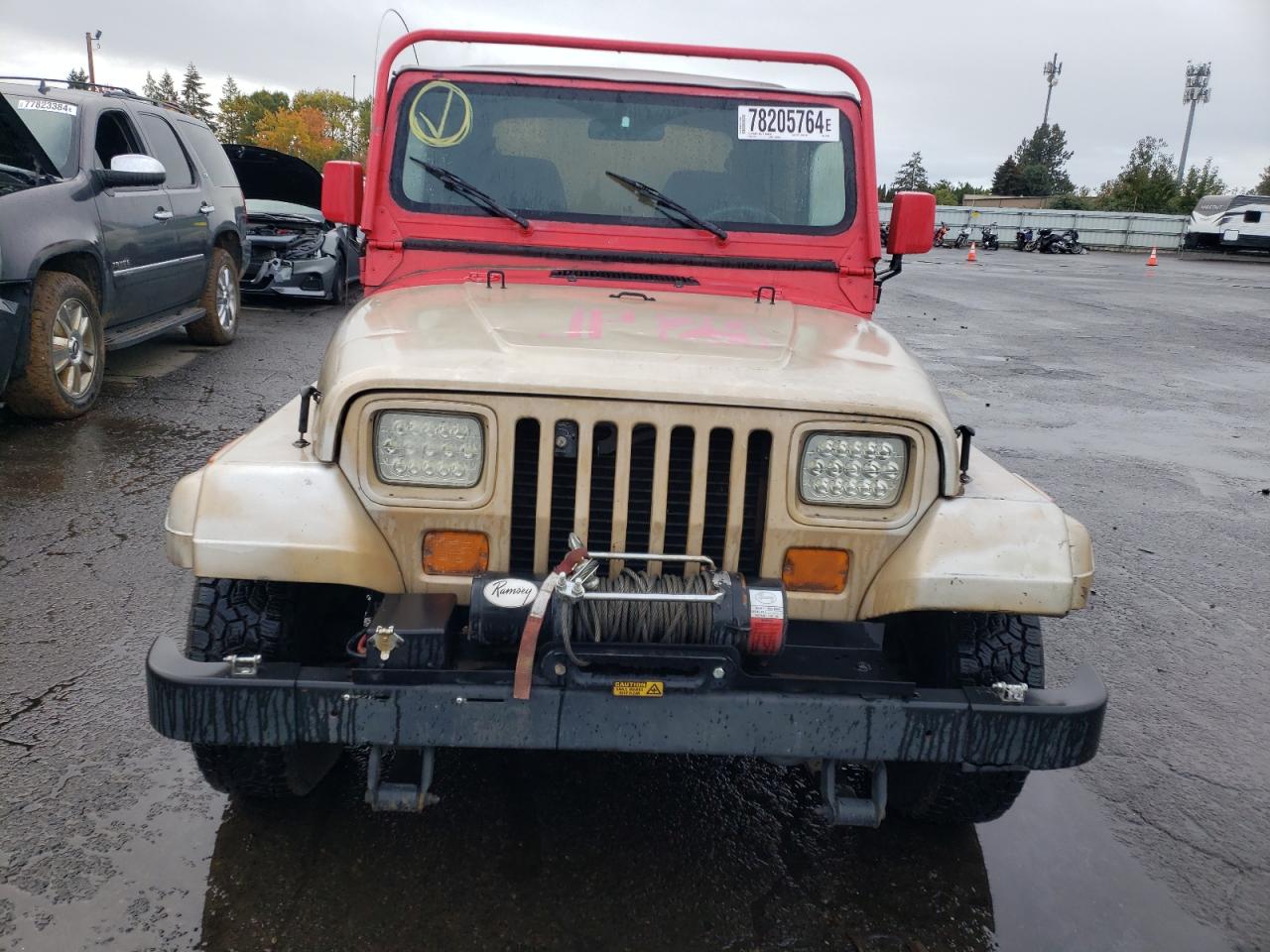 Lot #2960366733 1993 JEEP WRANGLER /