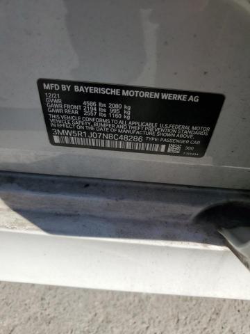 2022 BMW 330I - 3MW5R1J07N8C48286