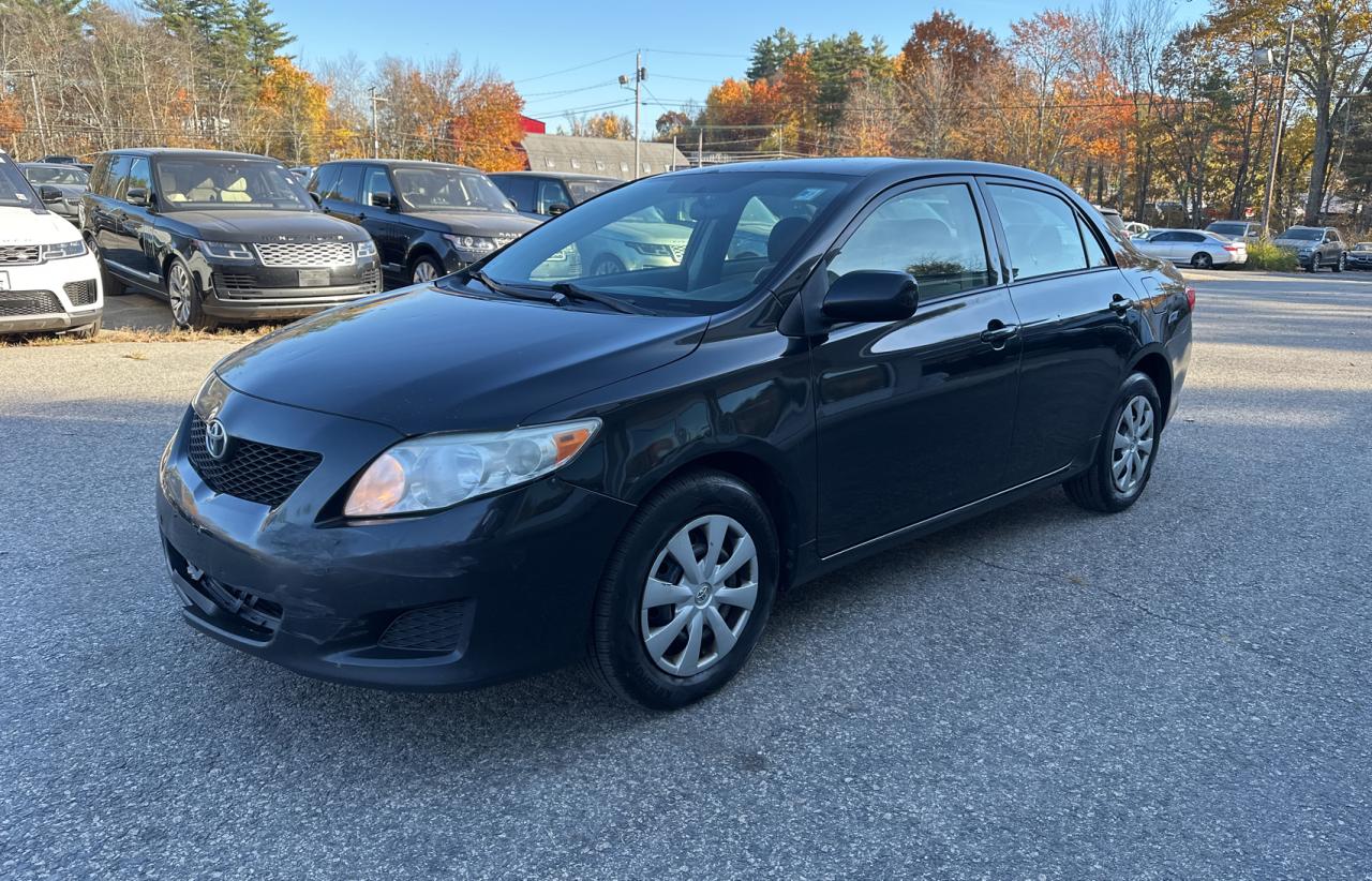 TOYOTA COROLLA BA 2010 black sedan 4d gas JTDBU4EE3AJ071231 photo #3