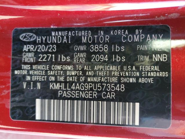 2023 HYUNDAI ELANTRA SE - KMHLL4AG9PU573548