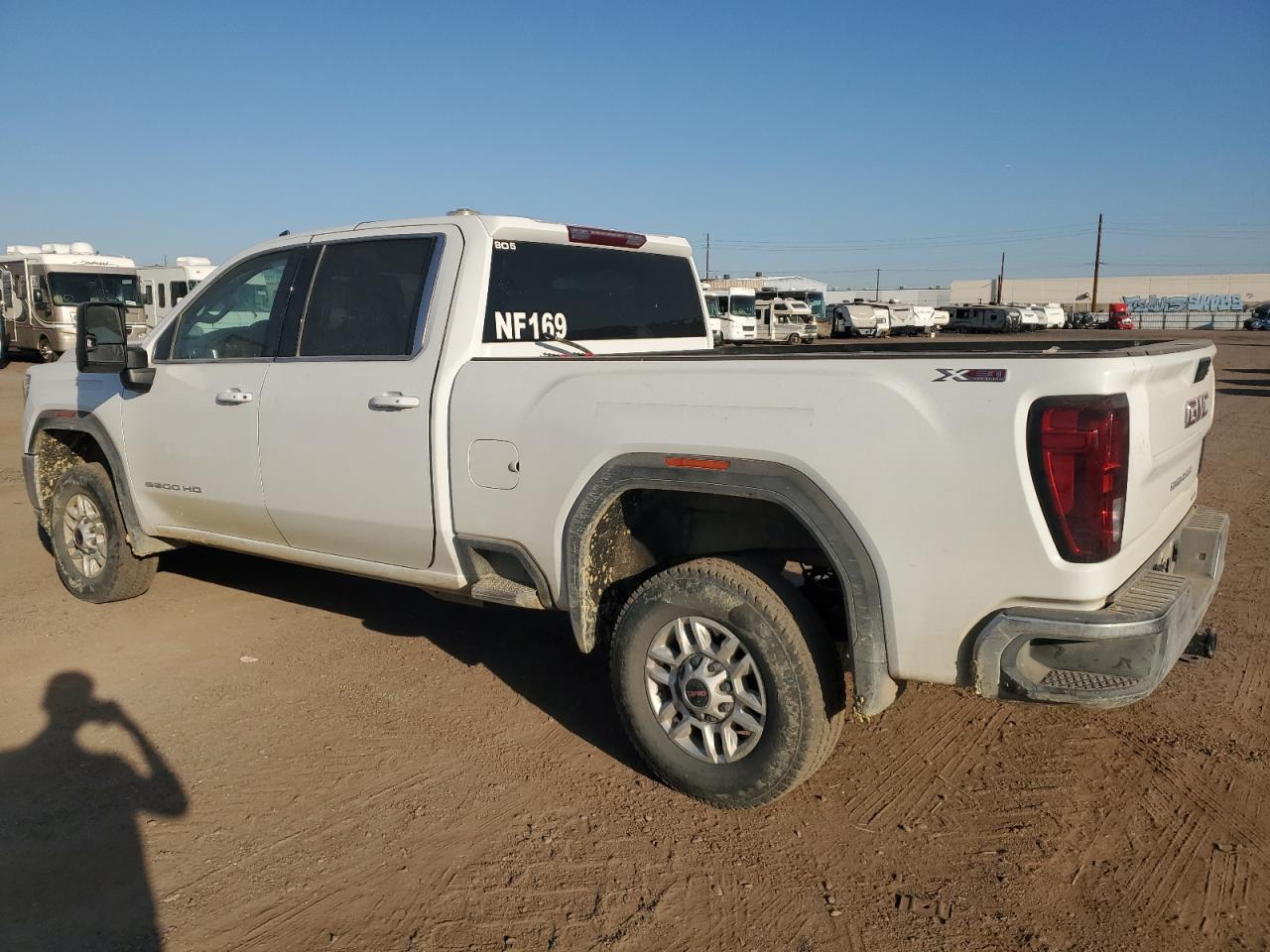 GMC SIERRA K25 2023 white  gas 1GT49ME74PF224643 photo #3