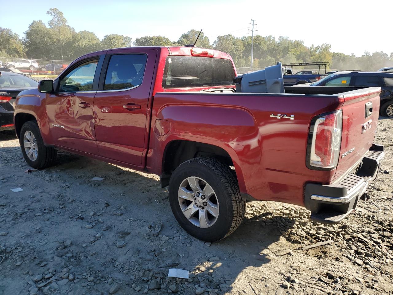 Lot #3020071631 2017 GMC CANYON SLE